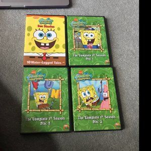 Bundle of Spongebob Squarepants DVDs